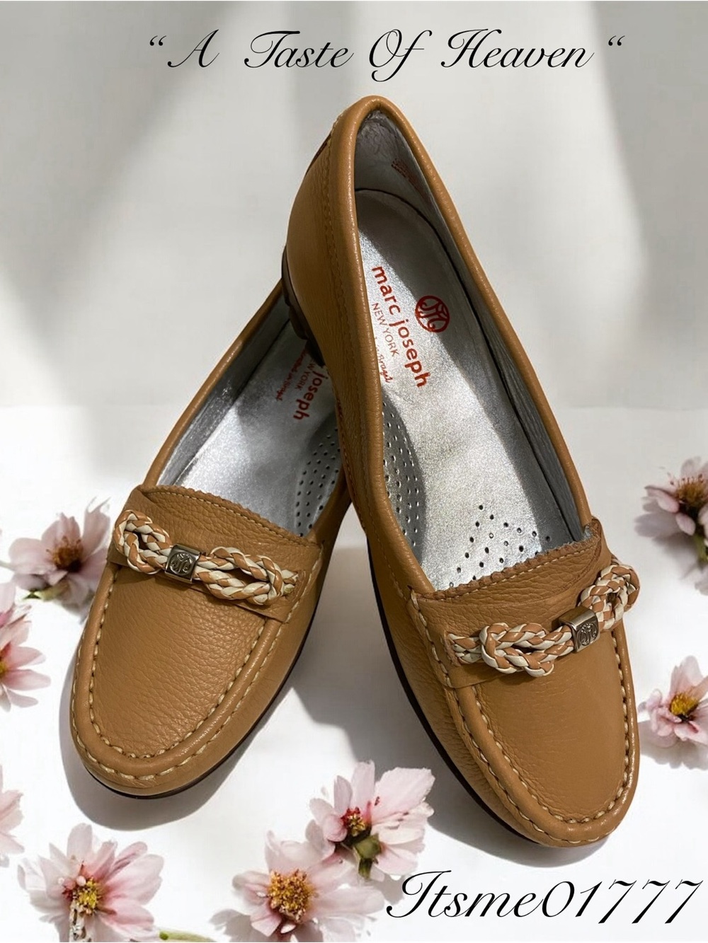 🌸 MARC JOSEPH New York Women’s Orchard Street Leather Golf Shoe Loafer